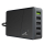 Ładowarka i akumulator GREENCELL 5xUSB 52W z Ultra Charge czarna